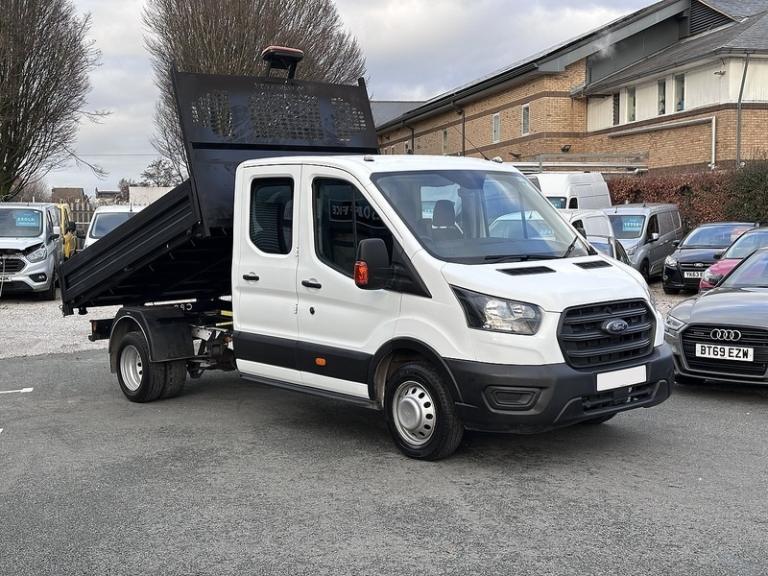 2022 Ford Transit 350 EcoBlue Leader CrewCab Tipper L3 Euro 6 130ps 2022 Tipper Diesel Manual