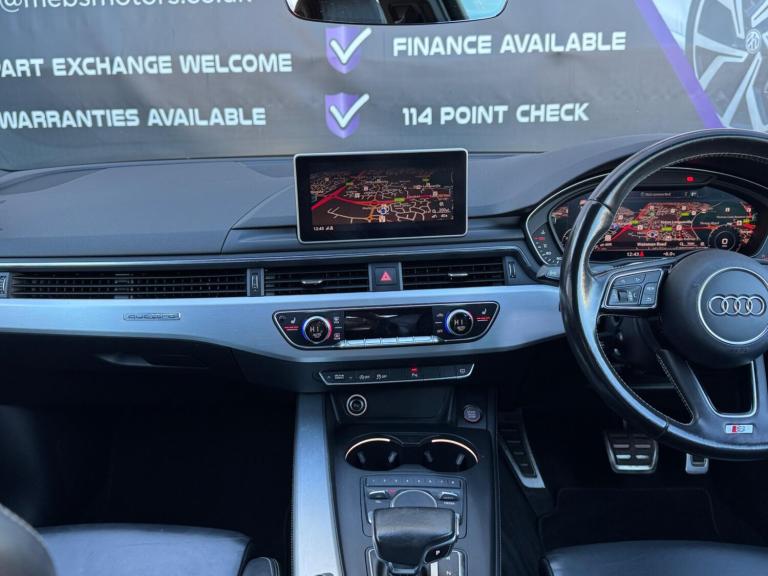 2017 Audi S4 3.0 TFSI V6 Tiptronic quattro Euro 6 (s/s) 4dr SALOON Petrol Automatic