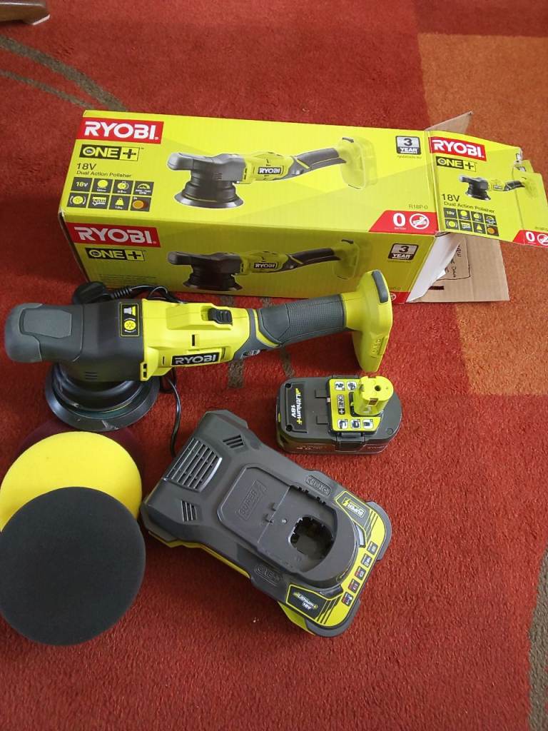 Ryobi car polisher