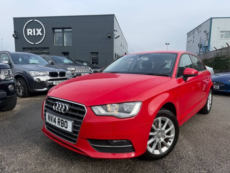 2014 Audi A3 1.6 TDI SE Sportback 5dr Diesel Manual-2 OWNER CAR-BLUETOOTH-DAB RADIO-ALLO Hatchbac...