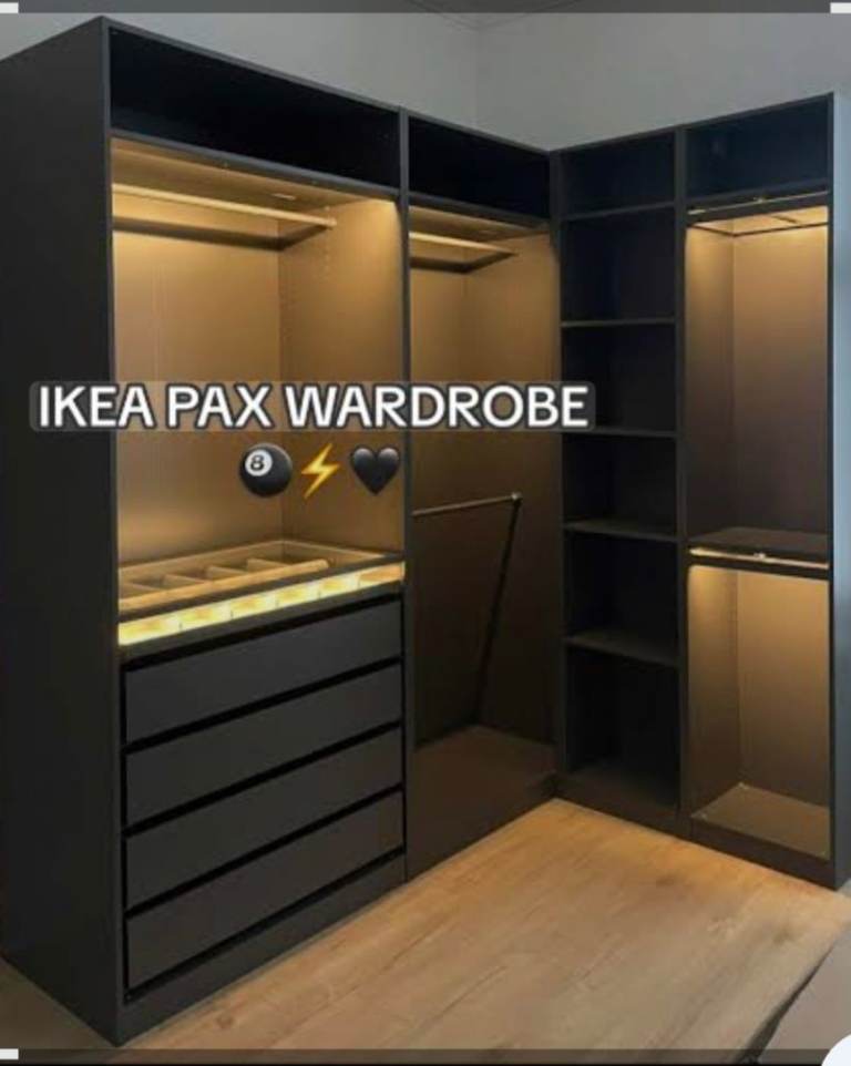 WANTED!! Ikea pax discontinued black/brown wardrobe 