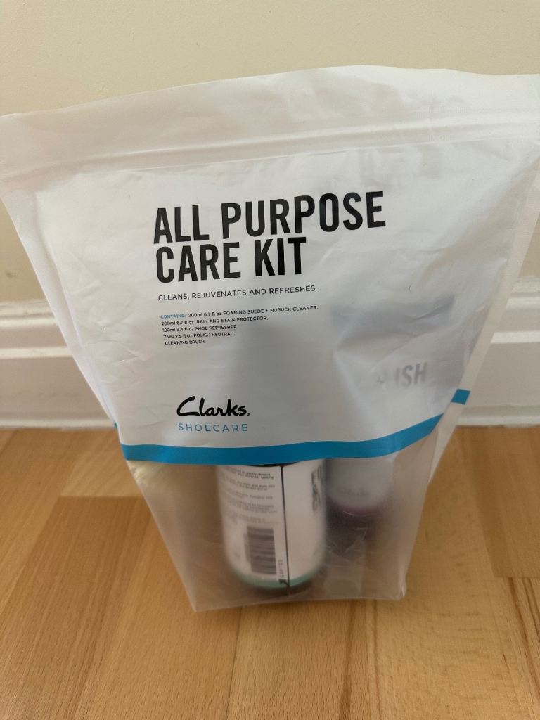 Clarks All Purpose Shoe Care Kit – New