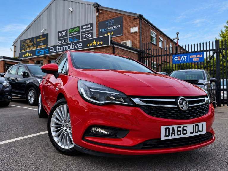 2016 Vauxhall Astra 1.4T 16V 150 Elite Nav 5dr HATCHBACK PETROL Manual