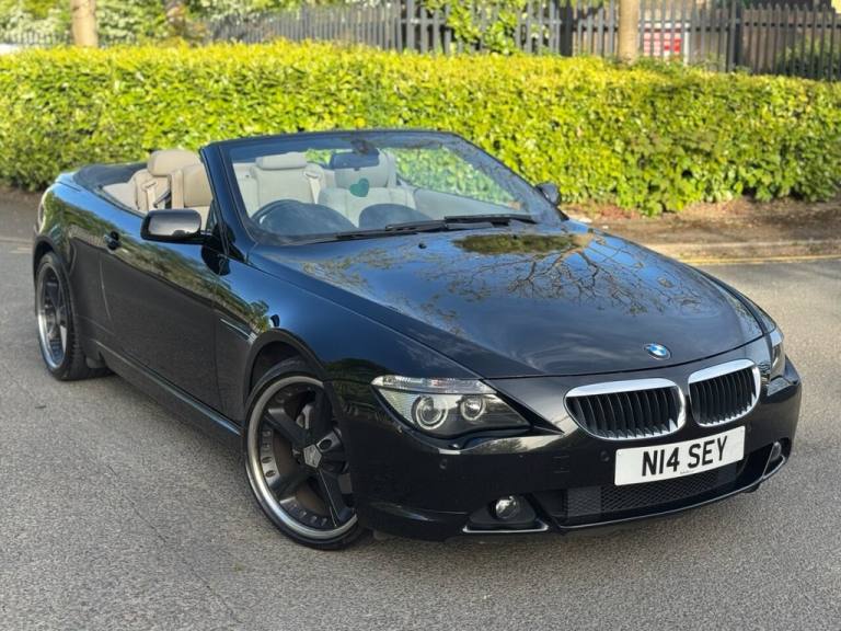 2007 BMW 6 Series 630i Sport 2dr Auto CONVERTIBLE PETROL Automatic