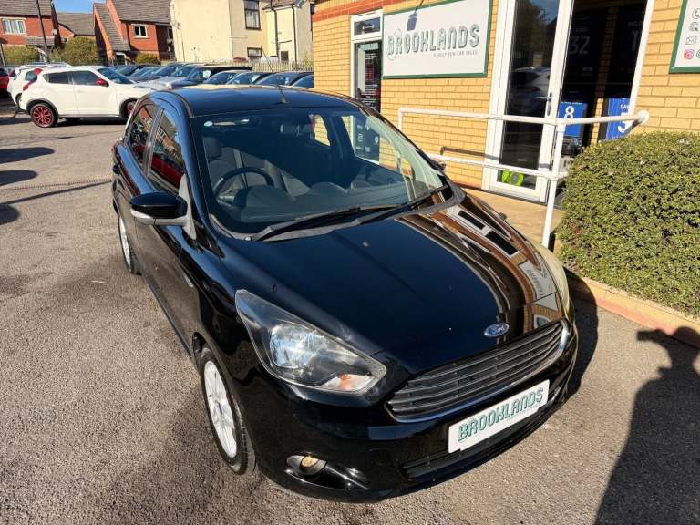 2018 Ford KA+ 1.2 Zetec Black 5 Door Low Insurance Group Bluetooth Air Con