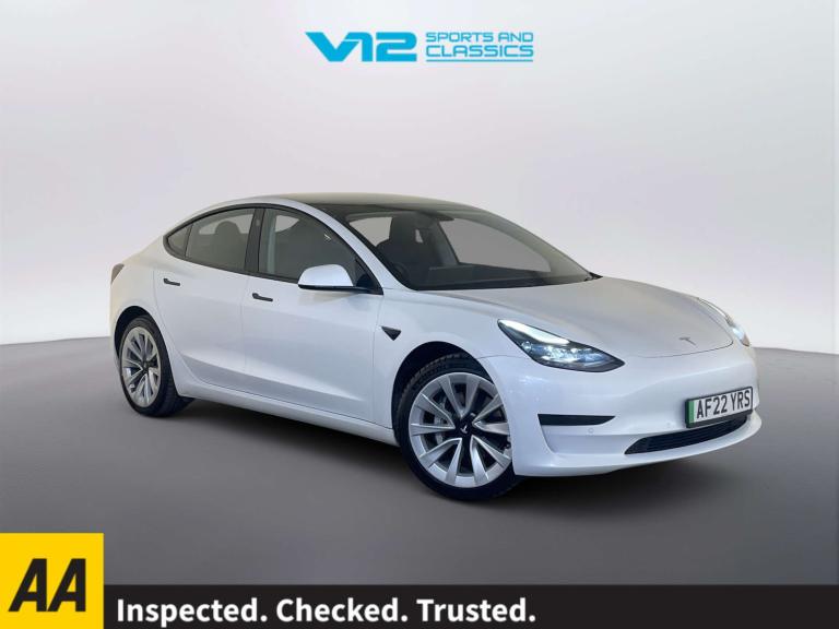 2022 Tesla Model 3 Standard Plus 4dr Auto SALOON ELECTRIC Automatic
