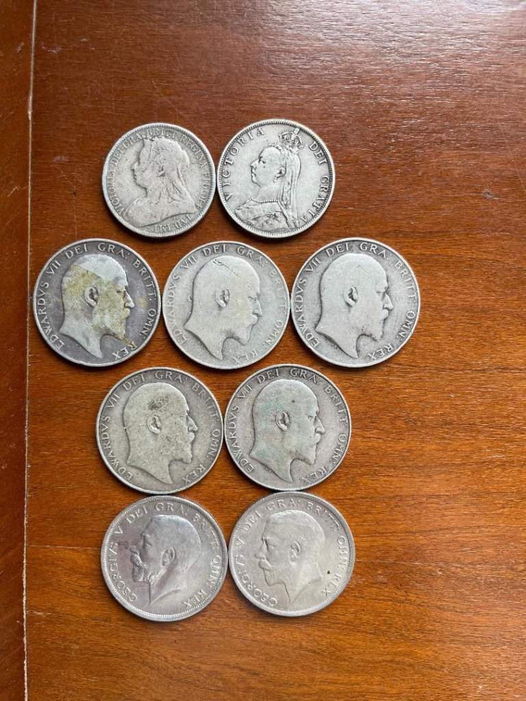  Wanted Collection of Vintage Silver Coins pre 1947