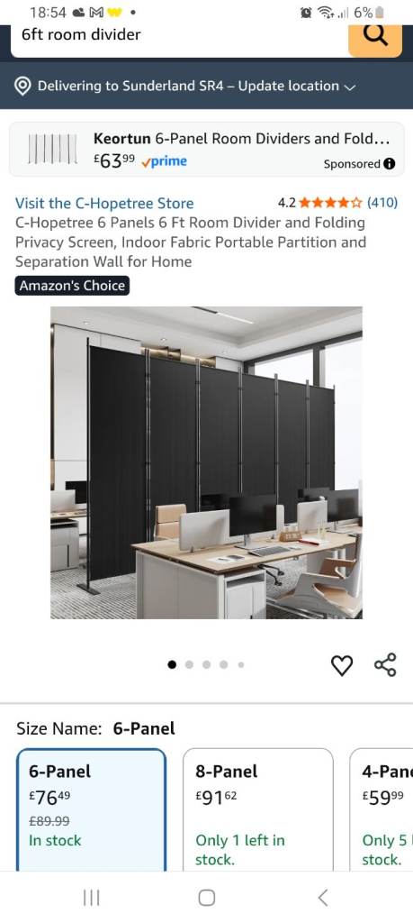 Room divider