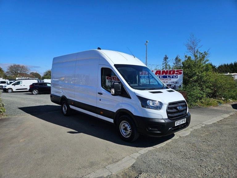  2022 ON 22 PLATE FORD TRANSIT 350 LEADER TDCI 130 L4H3 JUMBO 72K ULEZ FREE ZONE