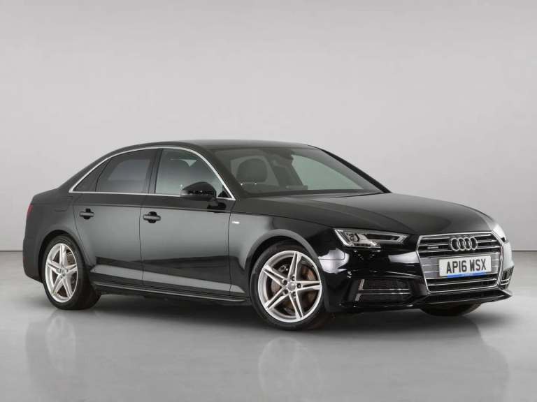 2016 Audi A4 2.0 TDI S line Saloon 4dr Diesel S Tronic quattro Euro 6 (s/s) (190 ps) Saloon Diese...