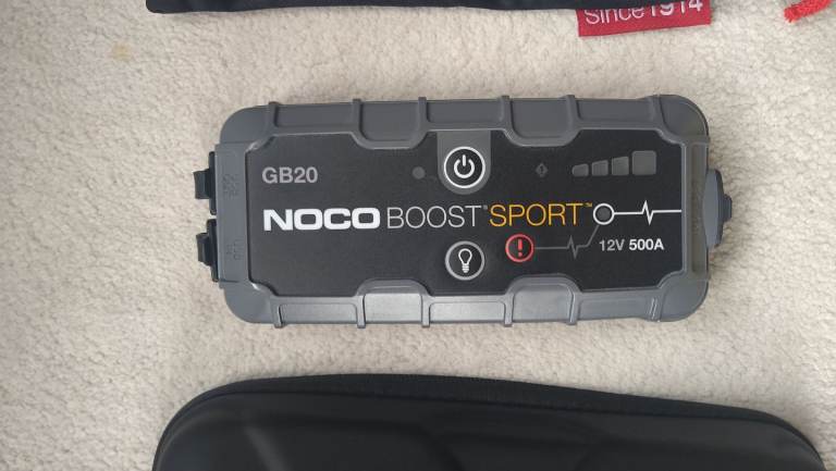 NOCO GB20 LITHIUM CAR JUMP STARTER PACK