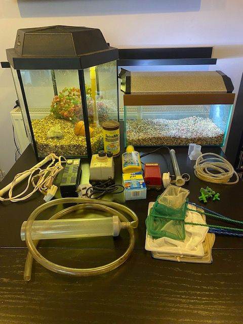 image for Fish tanks and equipment