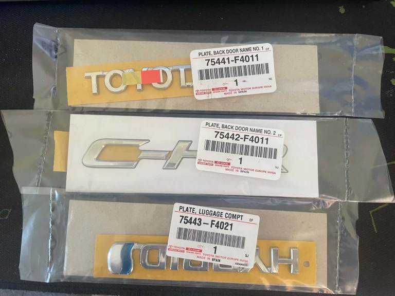 car lettering badges !!!NEW