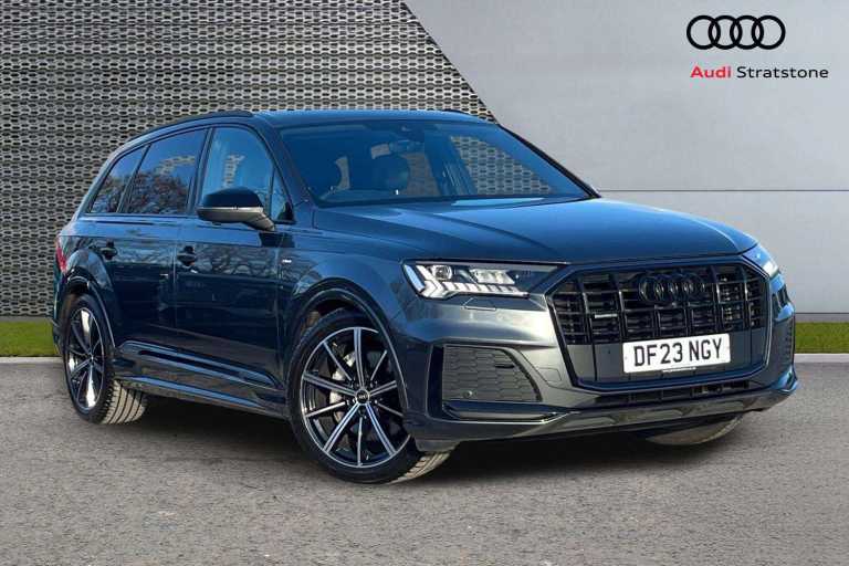 2023 Audi Q7 50 TDI Quattro Black Edition 5dr Tiptronic [C+S] SUV Diesel Automatic