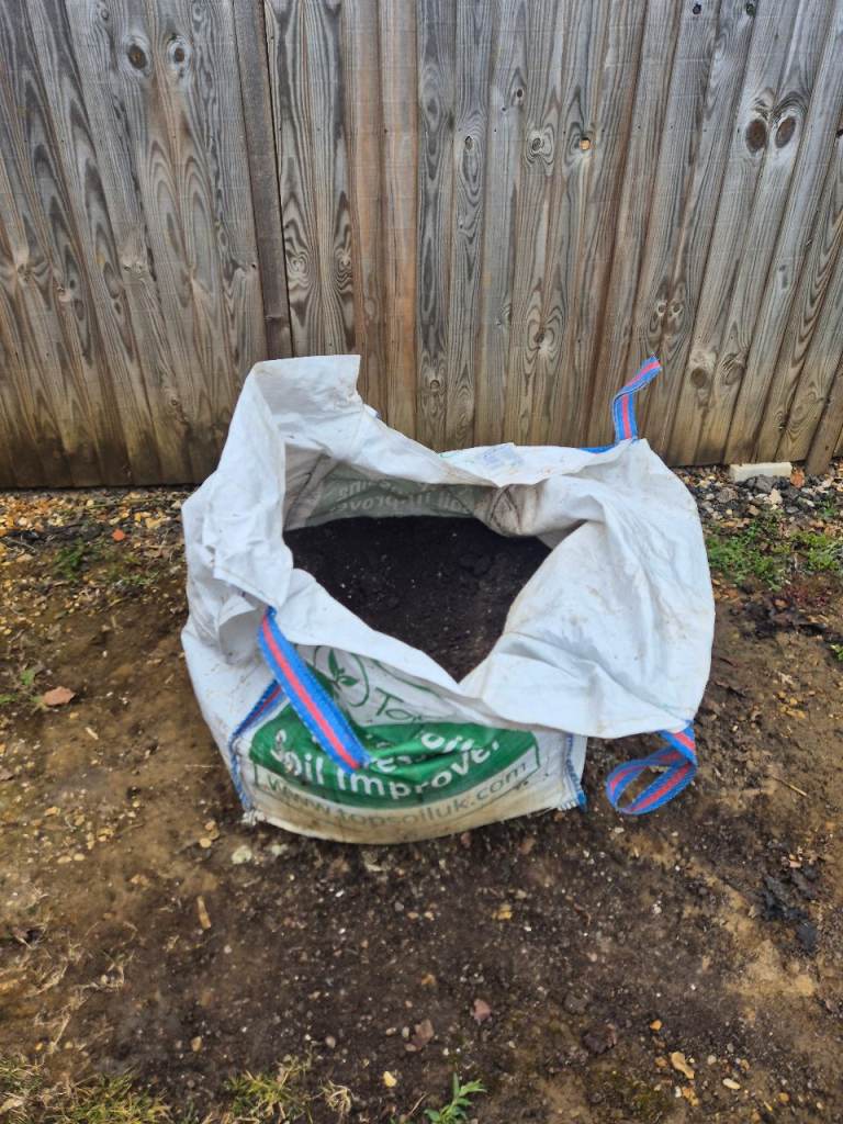Top Soil - £5 approx 1/3 of a tonne