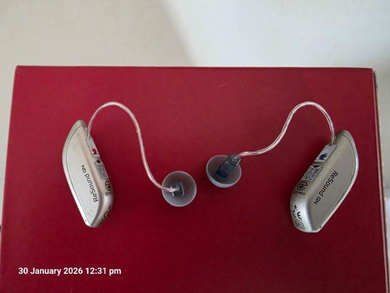 Pair of Resound One Hearing Aids 