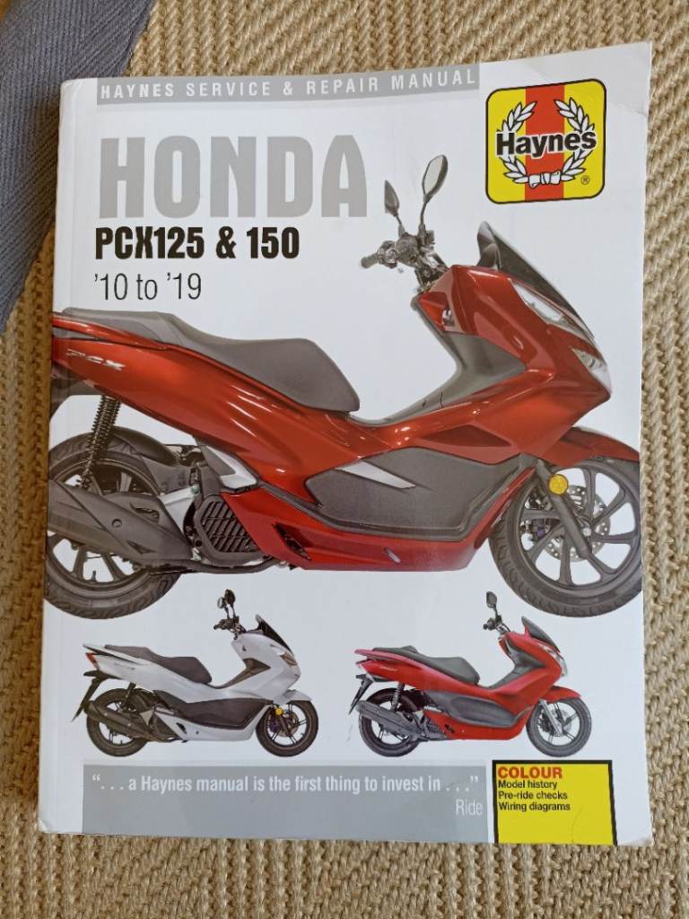 HONDA PCX 125/150 HAYNES MANUAL 