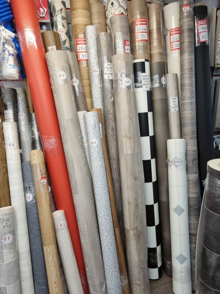 Small to Medium Vinyl Offcuts