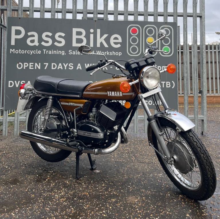1974 Yamaha RD250A Classic Two Stroke Motorcycle RD250 - Lovely Original Example