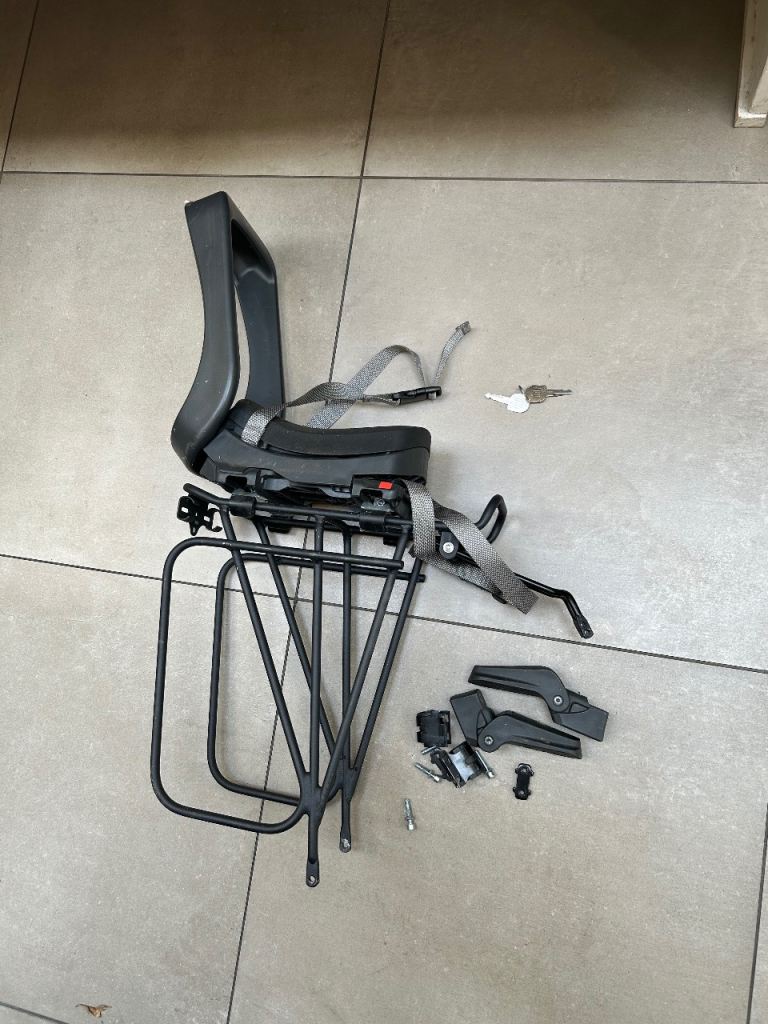 Urban Iki bike seat and Rack