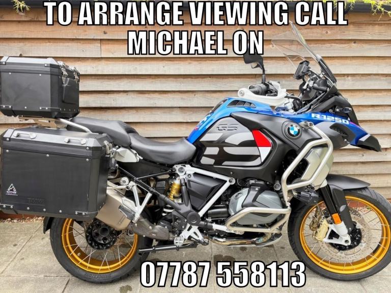 2024 / 24 BMW R 1250 GS Adventure RallyE TE £16000 Blue 11493 miles