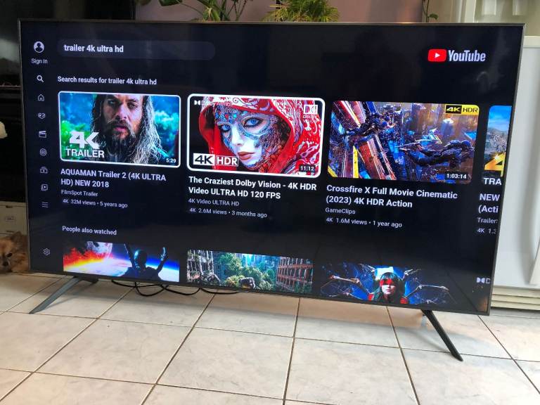 image for Samsung 75 inch 4K UHD Crystal HDR LED Smart with TV plus