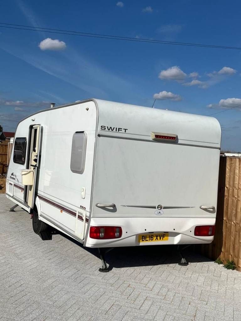 Caravan on plot for rent