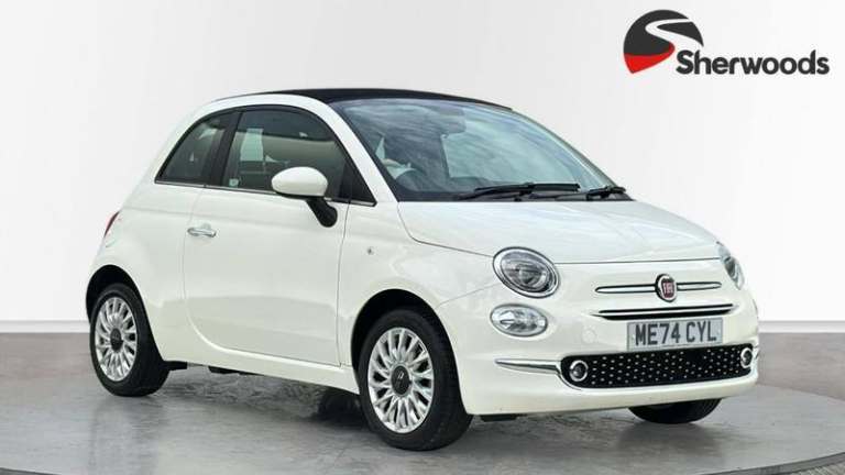 2025 Fiat 500C 1.0 MHEV Convertible 2dr Petrol Manual Euro 6 (s/s) (70 bhp) Manual Convertible Pe...