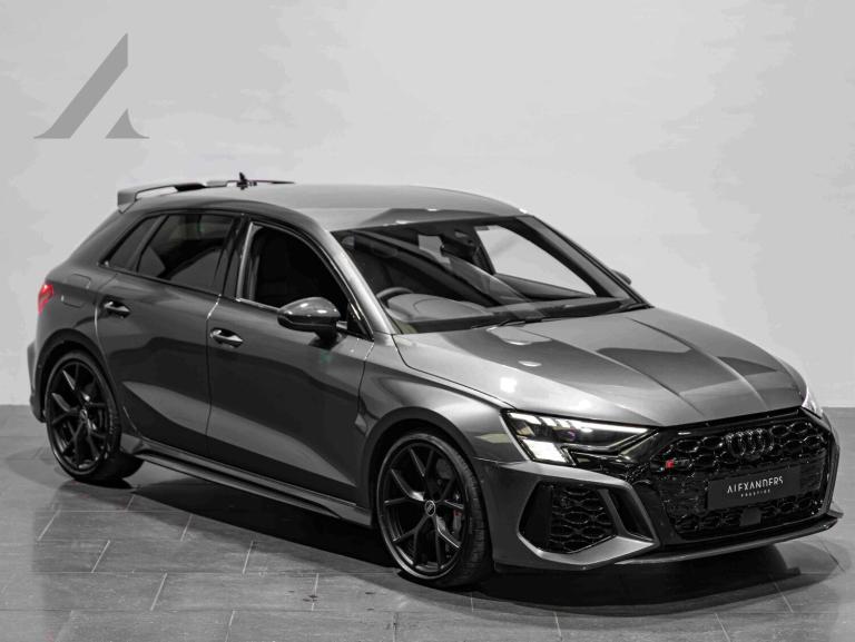 2023 Audi RS3 2.5 TFSI Carbon Black Sportback S Tronic quattro Euro 6 (s/s) 5dr HATCHBACK Petrol ...