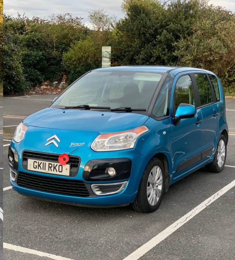 Citroen, C3 PICASSO, MPV, 2011, 1.4 petrol VTR+, new MOT, new Battery, ULEZ FREE, perfect runner