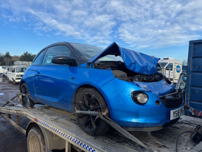 Vauxhall Adam 1.2 2018 blue BREAKING FOR PARTS 