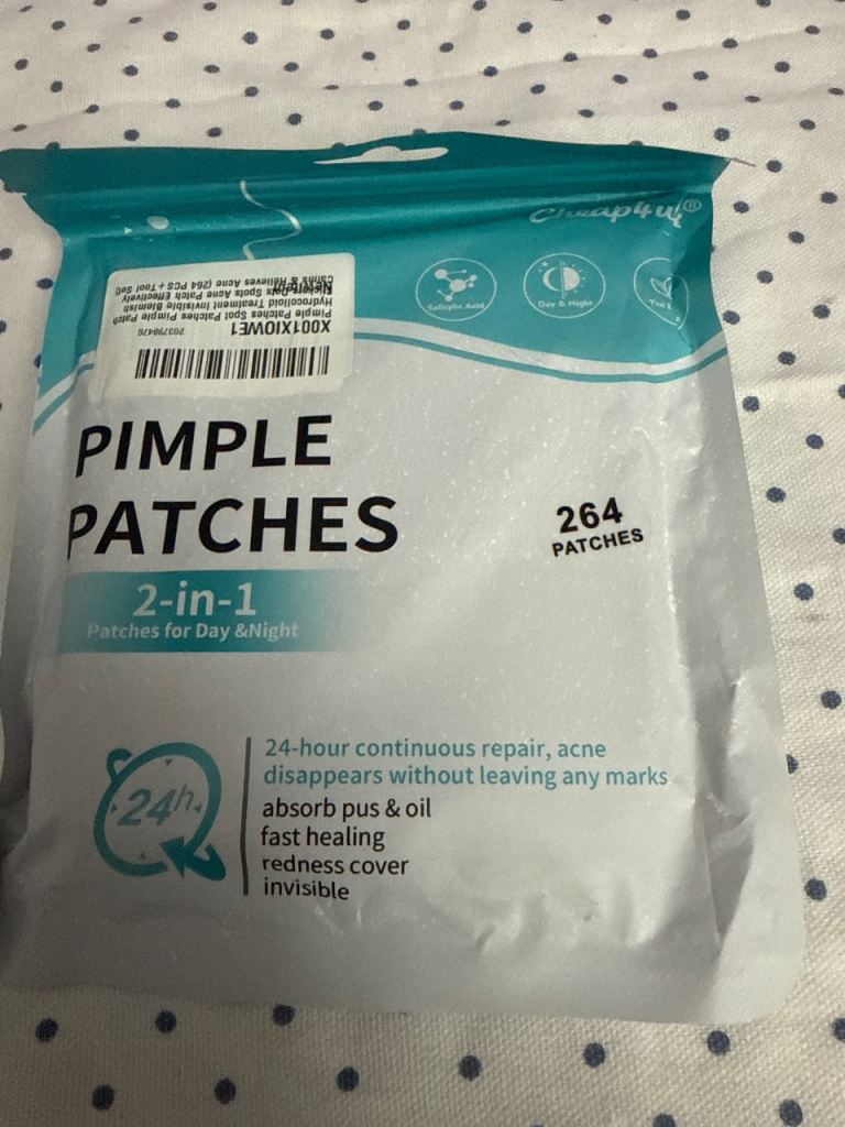 Pimple Patches 2-in-1 for Day & Night - 264 Patches, NEW