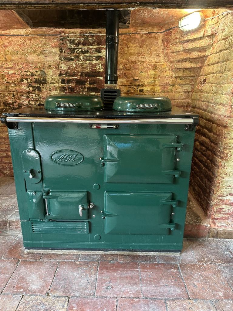Standard Oil Fired 2 door Aga 
