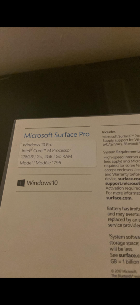 Surface pro10 with type cover