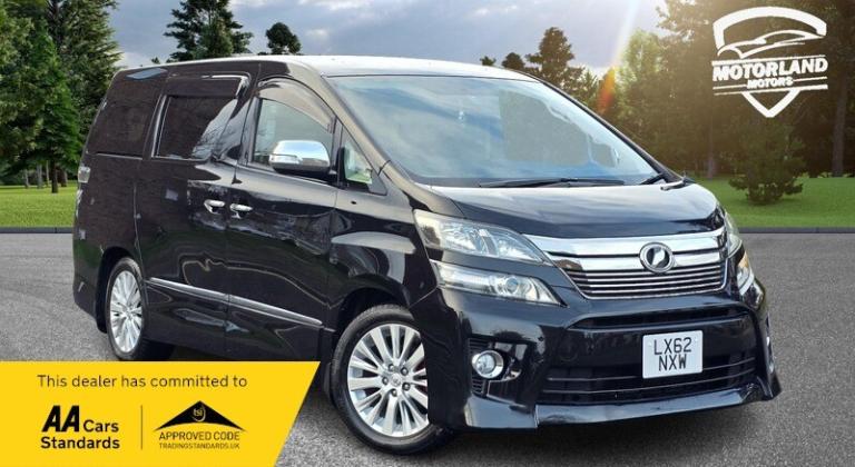 2013 Toyota Vellfire 2.4L PETROL AUTO 7 SEATS 5 DR Petrol Automatic