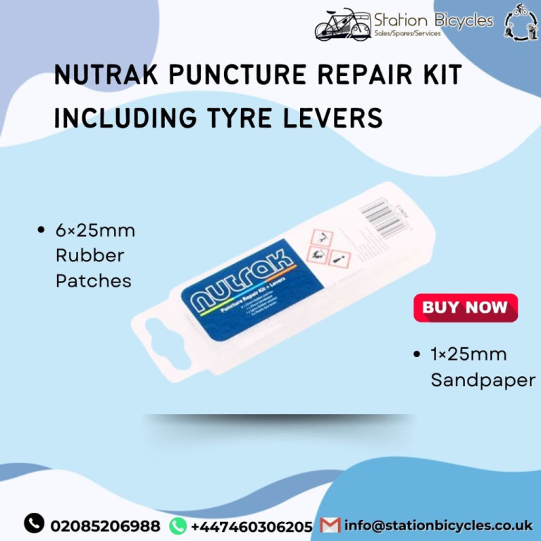 Nutrak Puncture Repair Kit Including Tyre Levers - Model PON12
