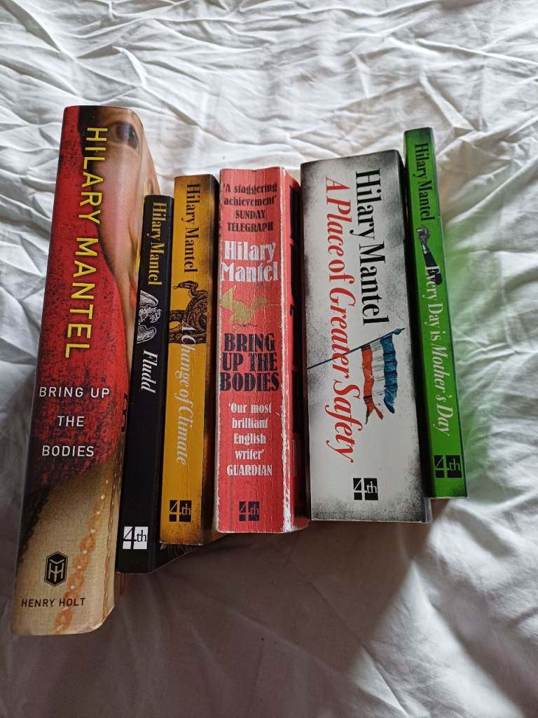 job lot Seven books by HILARY MANTEL