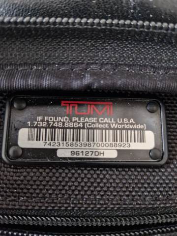 Tumi 26127DH Alpha Deluxe Weald Briefcase | in Paisley