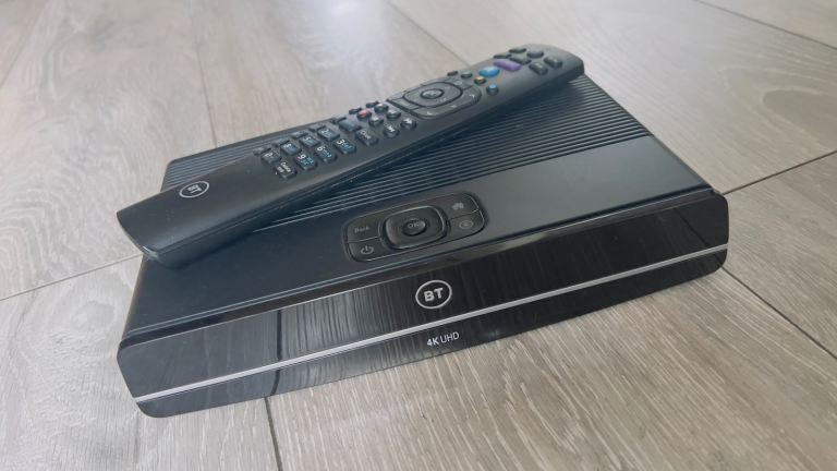 BT 4K Ultra HD Box UHD DTR-T4000/500 GB Twin Recording HD  