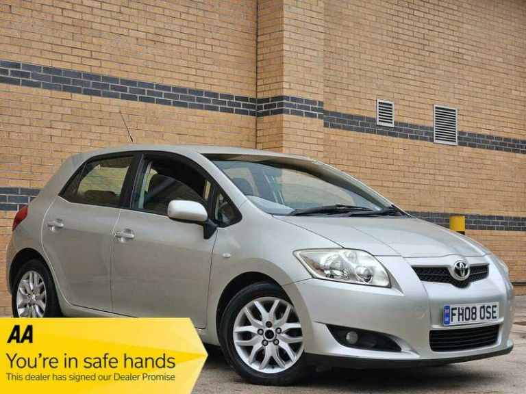 2008 Toyota Auris T3 VVT-I HATCHBACK Petrol Manual