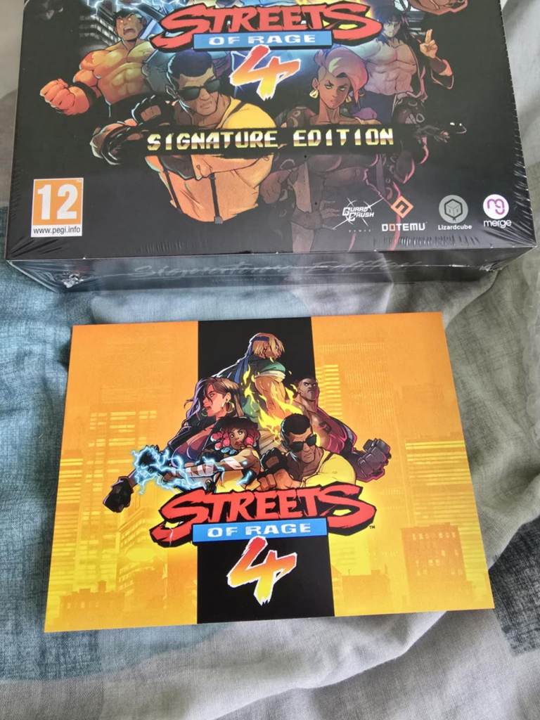 Streets Of Rage 4 Signature Edition Xbox One Game - BRAND NEW & SEALED