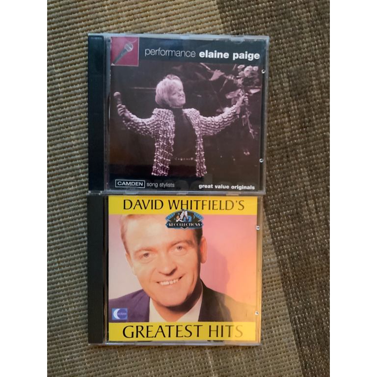 Elaine Page & David Whitfield CD’s