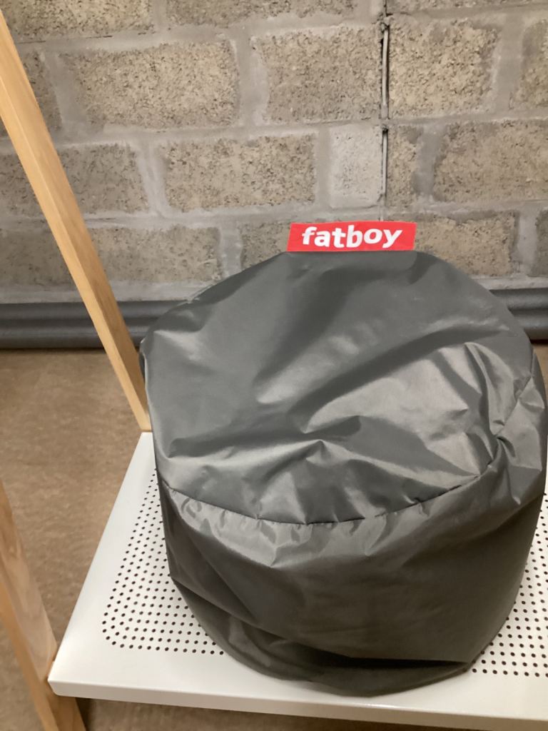 Fatboy Bean Bag – Grey, Good Condition
