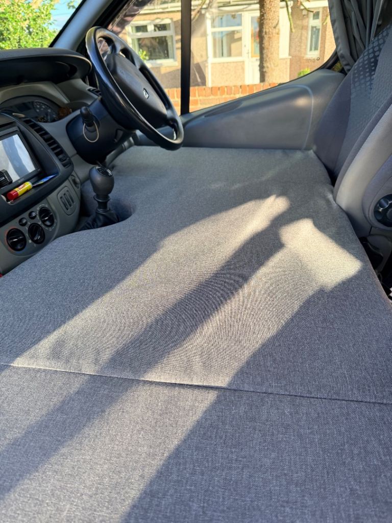 Customised Cab Bed for 2006-2014 Model Renault Trafic / Vauxhall Vivaro Van