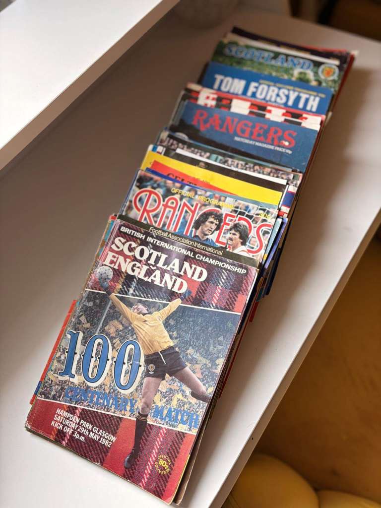 Vintage Football Programmes
