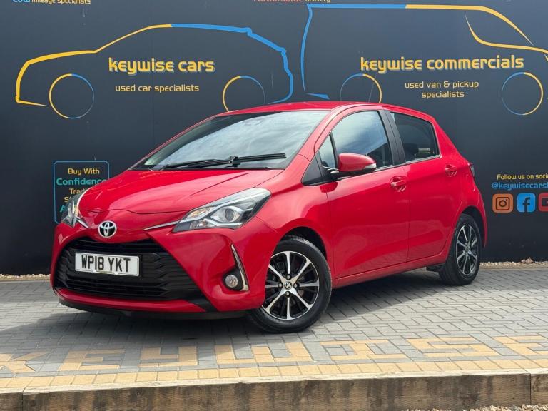 2018 Toyota Yaris 1.5 VVT-i Icon Tech Euro 6 5dr HATCHBACK Petrol Manual
