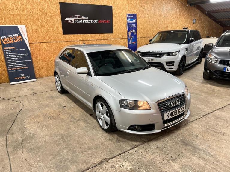 2008 Audi A3 2.0 TDi 170 S Line 3dr S Tronic HATCHBACK DIESEL Automatic