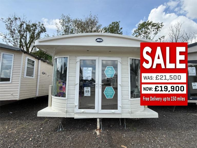 Impressive 42x13ft Static Caravan - Bath, Ensuite Shower. New Carpet - Offsite