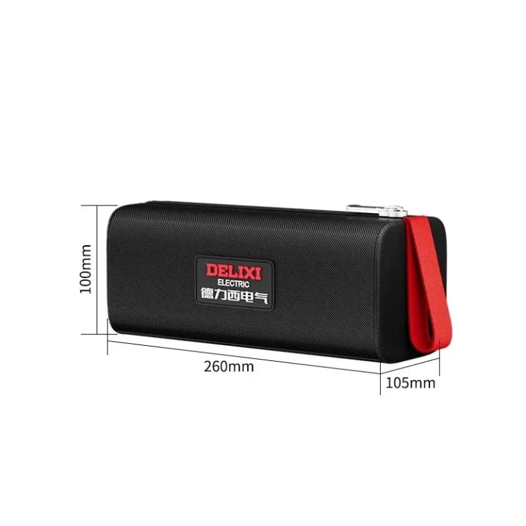 Delixi Electric Tool Bag Oxford Cloth Portable Handbag 26×10.5×10cm