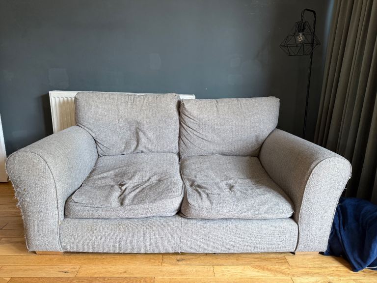 Free Grey 2 Seater Sofa